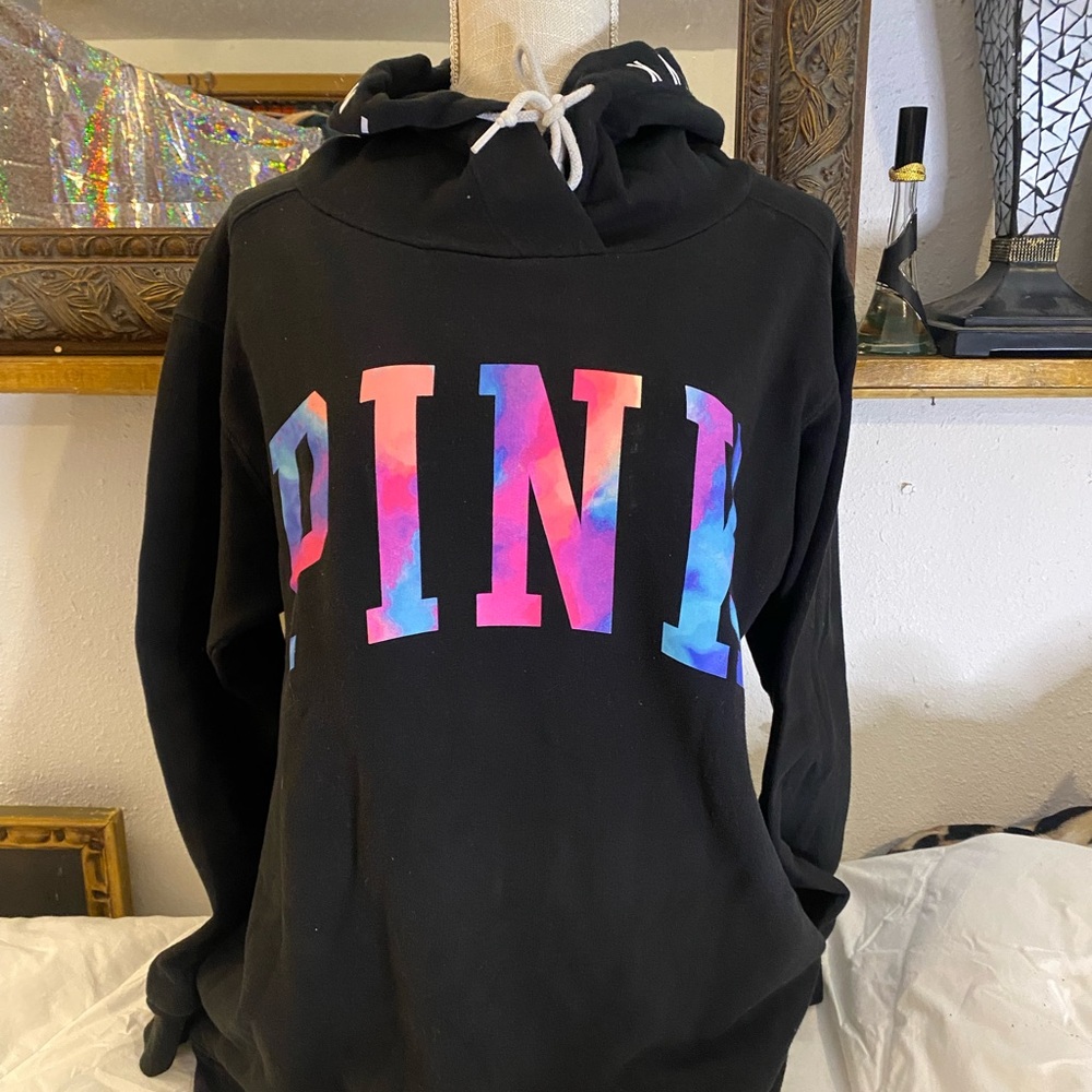 Pink by Victoria Secret Watercolor sweatshirt
